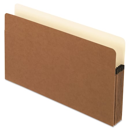 Pendaflex Smart Shield File Pocket, 5.25" Expansion, Legal Size, Red Fiber, PK10 PK 1536GAM